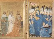 unknow artist The Wilton diptych Germany oil painting reproduction